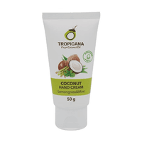 Coconut Hand Cream (Non-Paraben) - Lemongrass & Mint