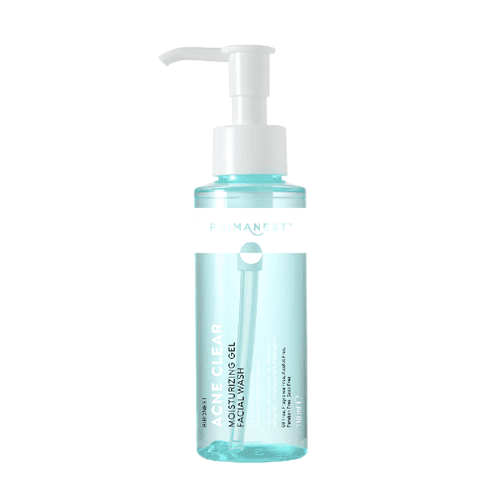 Acne Clear Moisturizing Gel Facial Wash