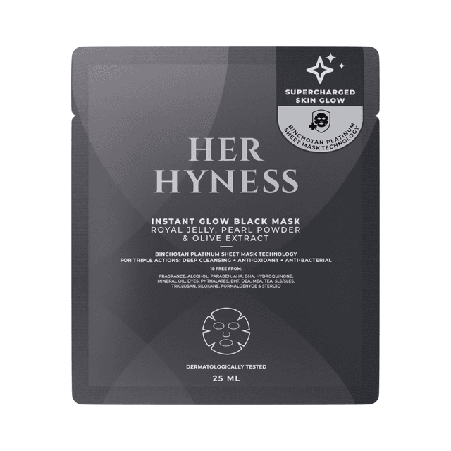 Instant Glow Black Mask