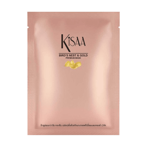 Bird's Nest & Gold Premium Mask