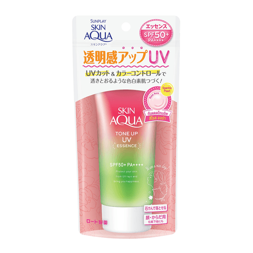Skin Aqua Tone Up UV Essence SPF50+ PA++++ Rose Aura