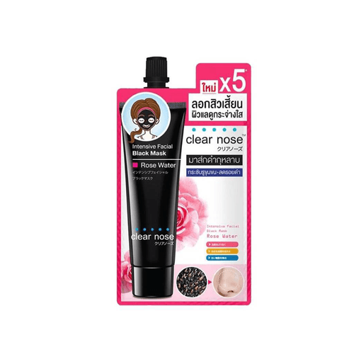 Intensive Facial Black Mask Rose Water