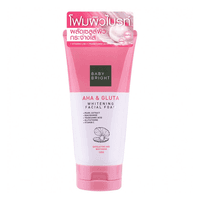 AHA & Gluta Whitening Facial Foam