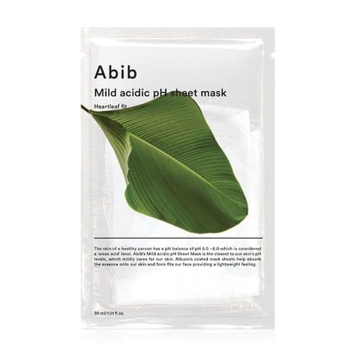 Mild Acidic Ph Sheet Mask Heartleaf Fit