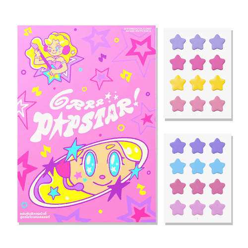 Popstar Hydrocolloid Acne Patches