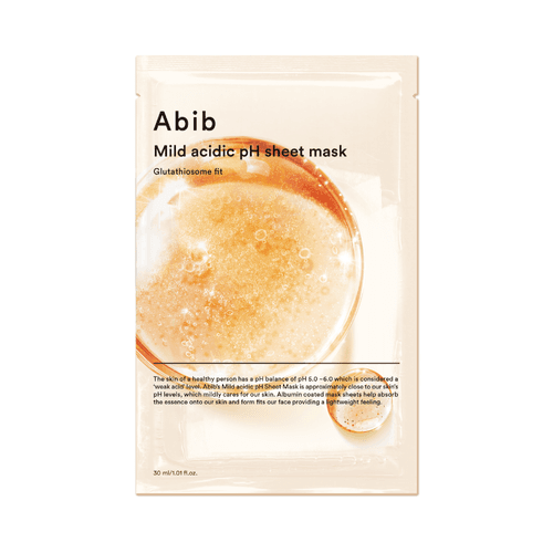 Mild Acidic PH Sheet Mask Glutathiosome Fit
