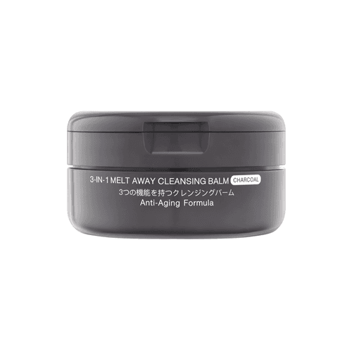 3-In-1 Melt Away Cleansing Balm Charcoal