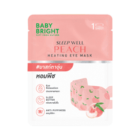 Sleep Well Peach Heating Eye Mask