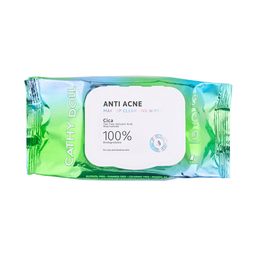 Anti Acne Makeup Cleansing Wipes