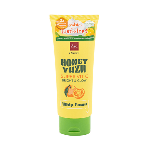 Honey Yuzu Super Vit C Bright & Glow Whip Foam