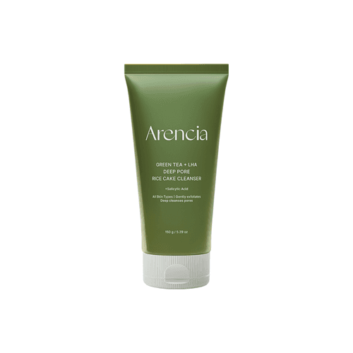 Green Tea + LHA Deep Pore Rice Cake Cleanser