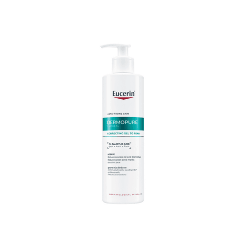 Dermopure Clinical Correcting Gel to Foam