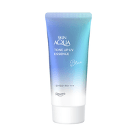 Skin Aqua Tone Up UV Bright Essence Blue SPF50+ PA++++