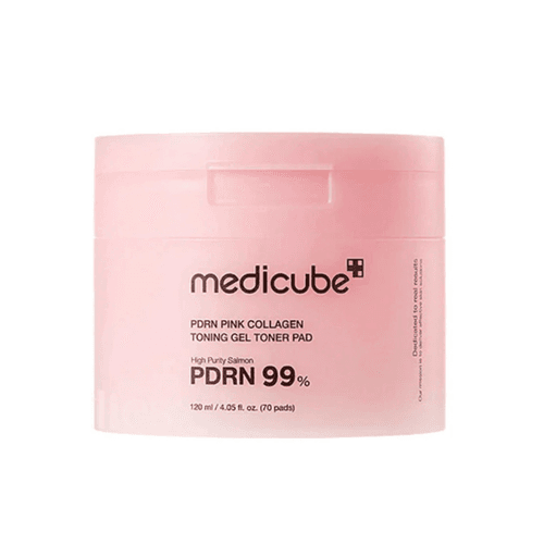 PDRN Pink Collagen Toning Gel Toner Pad