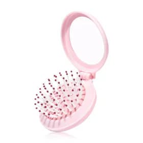 Konvy Portable Air Cushion Folding Comb #Pink