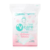 V care Cotton Embossed Pad Natural 100 Sheets