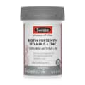 SWISSE Biotin Forte With Vitamin C + Zinc 60 Tablets