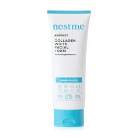 NESTME Birdnest Collagen White Facial Foam 100g