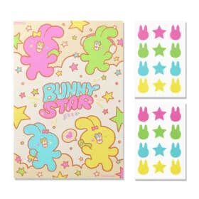 grrrbeauty Hydrocolloid Acne Patches 24 Dots #Bunny Star ( สินค้าหมดอายุ : 2027.02.28 ) 