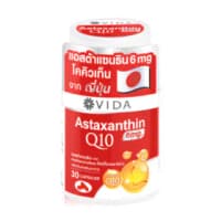 Vida Astaxanthin 6mg Q10 30 Capsules