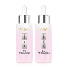 Loreal Paris Glycolic Bright Instant Glowing Serum [30ml x 2pcs].