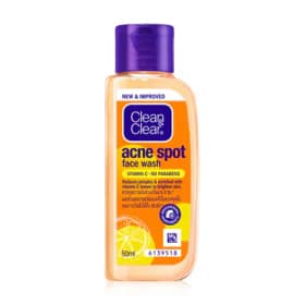 Clean & Clear Acne Spot Face Wash VitC 50ml