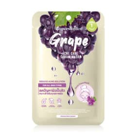 SuperShades Acne Care Serum Mask 25g #Grape