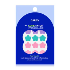CAREQ Acne Patch Hydrocolloid 24 Dots #Flower4C