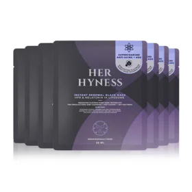 HER HYNESS Instant Renewal Black Mask [25ml x 7 Sheets]