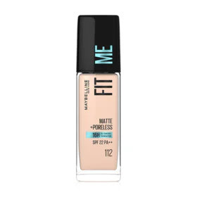 Maybelline New York Fit Me Matte And Poreless Liquid Foundation 30ml #112