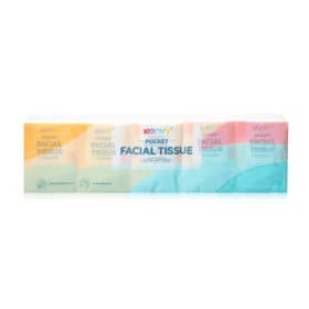 Konvy Pocket Facial Tissue [10 Sheets x 10pcs]