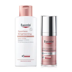 Eucerin [Save10%] Booster Serum 30ml + Skin Tone Perfecting Body Lotion 250ml