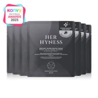 HER HYNESS Instant Glow Black Mask [25ml x 7 Sheets]