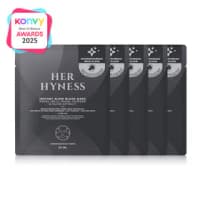 HER HYNESS Instant Glow Black Mask [25ml x 5pcs]