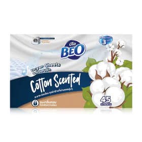 Beo Dryer Sheet Cotton Scented 45 Sheets