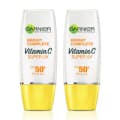 Garnier Bright Complete Super UV Sunscreen Natural SPF50+ PA+++ [30ml x 2pcs]