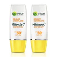 Garnier Bright Complete Super UV Sunscreen Natural SPF50+ PA+++ [30ml x 2pcs]