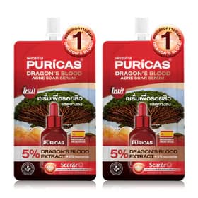Puricas Dragon's Blood Acne Scar Serum [7ml x 2pcs]