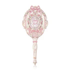 Flower Knows Bunny Garden Collection Hand Mirror 1pc #Rosette Pink