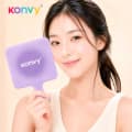 Konvy Hand-held Cosmetic Mirror #Purple
